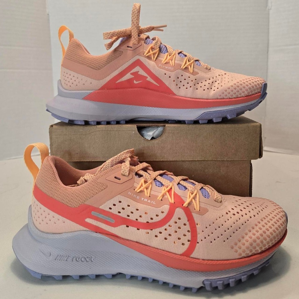 Nike react Pegasus 4 trail arc/org brand new women's size 5